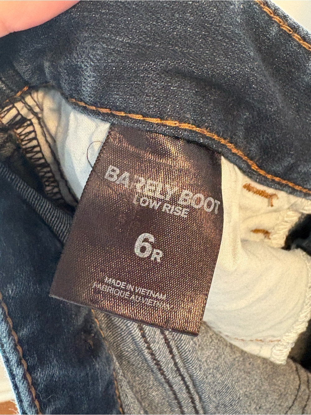 Express Jeans Bundle Sz 6 Barely Boot & Stella Legging Low Rise Dark Wash - Picture 3 of 7